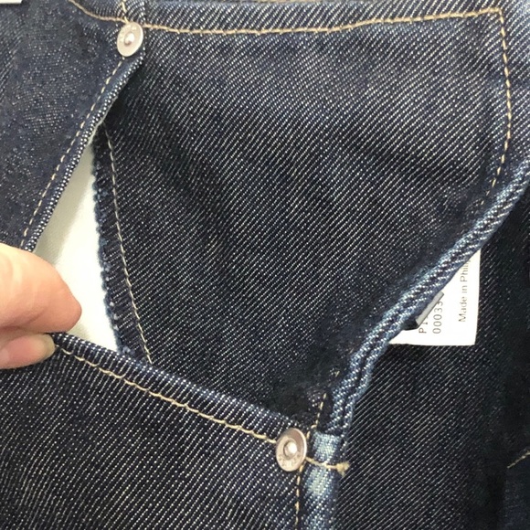 - Girls Levis Denim Wrap Around Skirt. Size 28/small - Picture 4 of 9